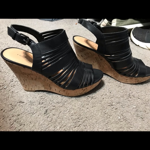Franco Sarto Shoes - Sexy black wedges